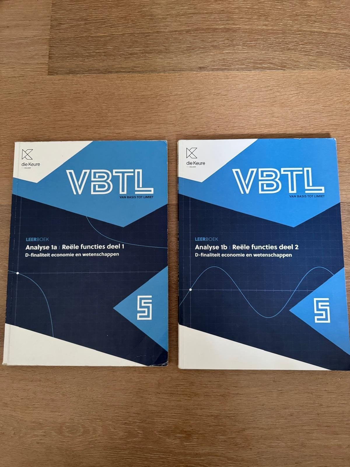 VBTL 5 - Leerboek Analyse 1: reële functies deel 1&2, Boeken, Ophalen of Verzenden, Nederlands