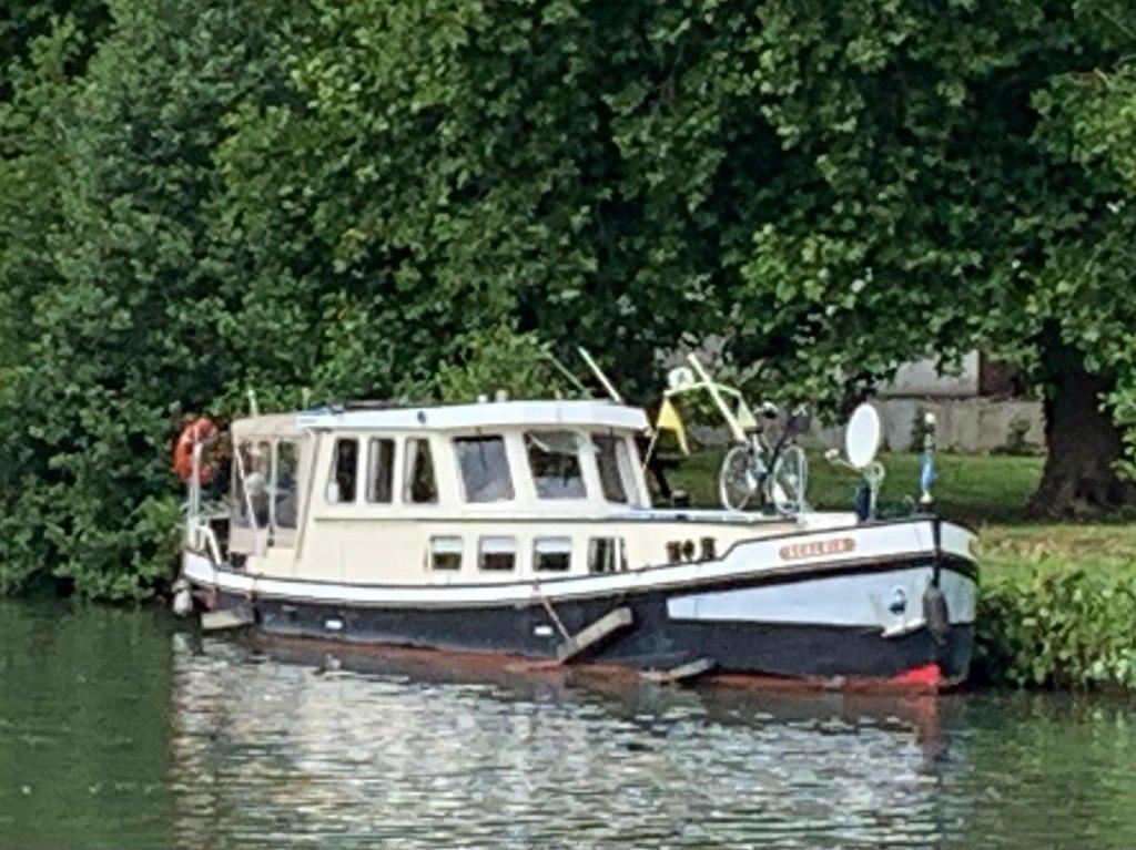 Motorjacht scaldia, Ophalen, Gebruikt