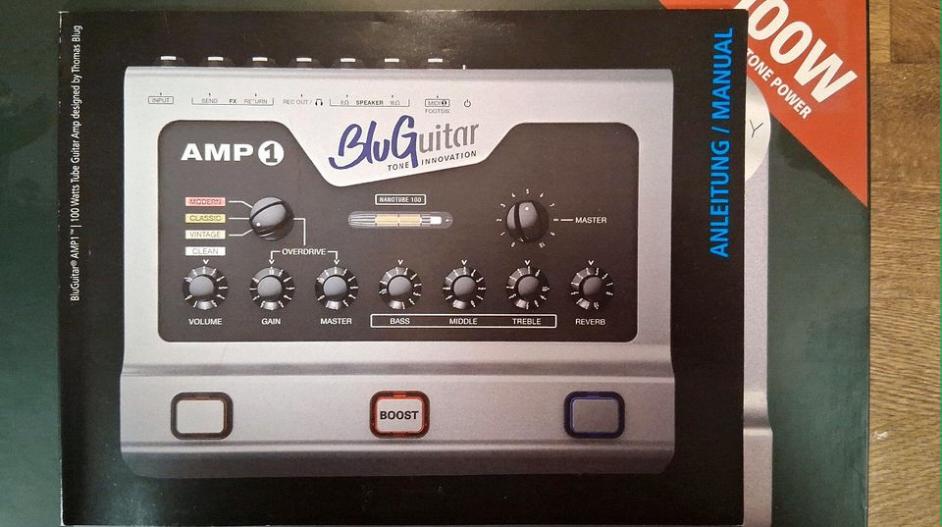 BluGuitar AMP1, Musique & Instruments, Amplis | Basse & Guitare, Comme neuf, Guitare basse, Moins de 50 watts, Enlèvement ou Envoi