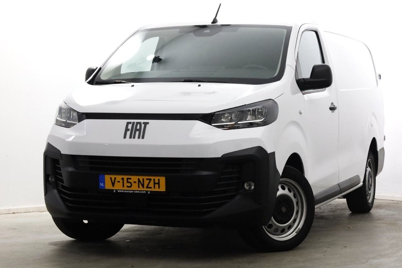 Fiat Scudo 2.0 Diesel 145pk Automaat L3 Airco/Navi/Camera 09, Auto's, Bestelwagens en Lichte vracht, Automaat, Wit, 202 g/km, Bedrijf