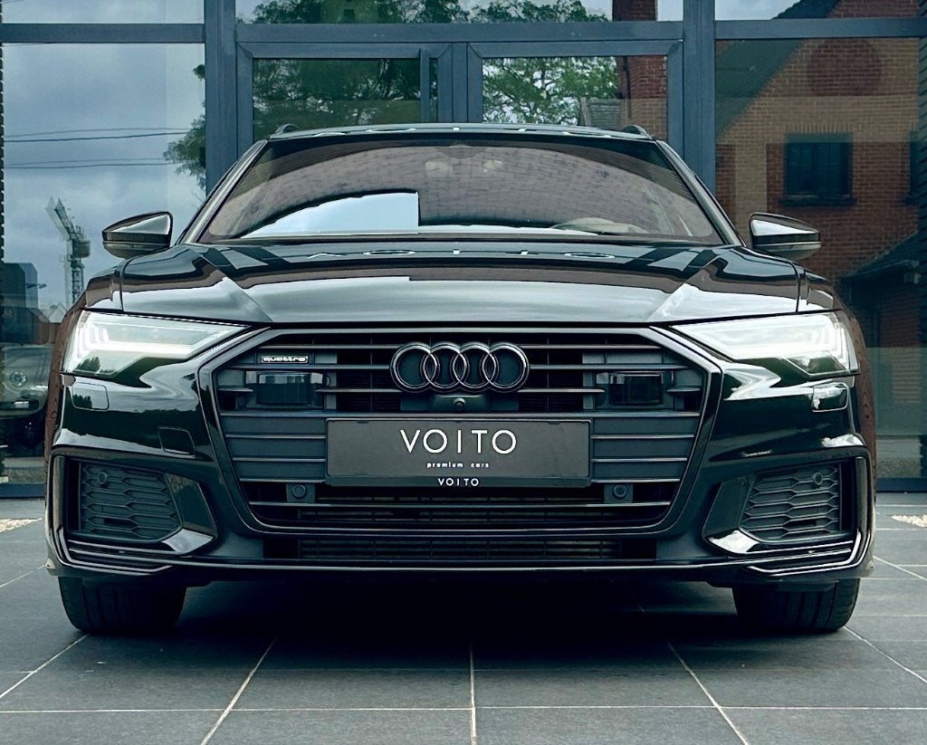 Audi A6 Avant PHEV 55TFSIe Quattro Comp S-LINE/B&O/HD MATRIX, Automaat, Dealer onderhouden, Parkeerassistent, 4 cilinders