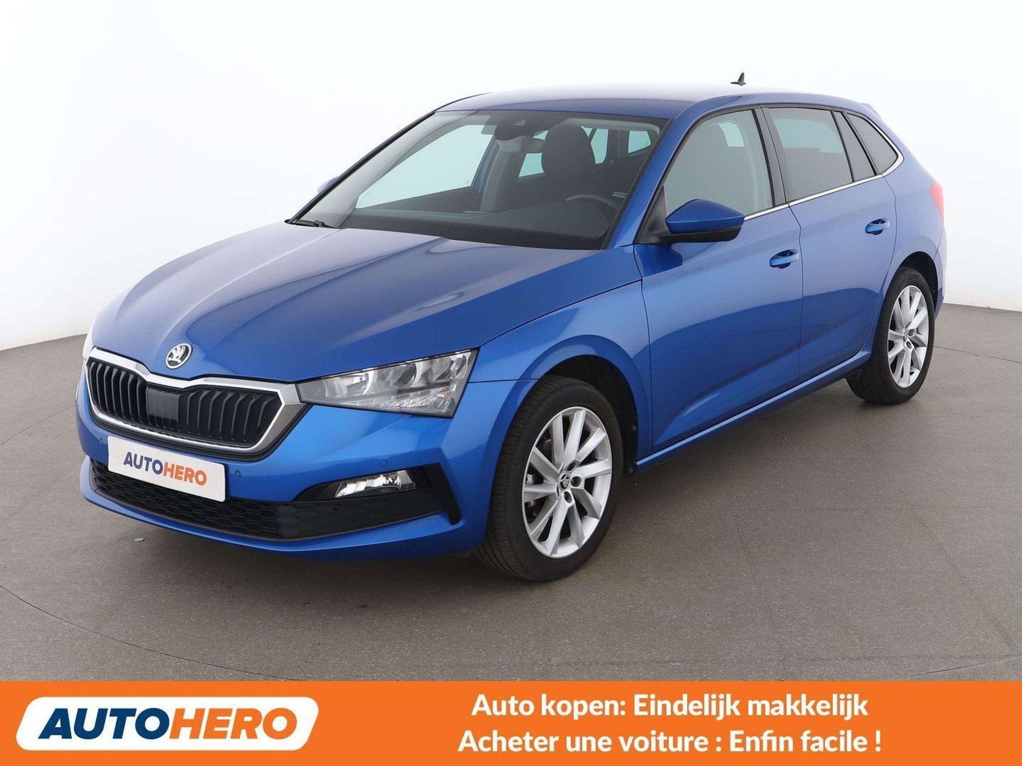 Skoda Scala 1.0 TSI Ambition (bj 2022), Auto's, Voorwielaandrijving, Gebruikt, 95 pk, https://public.car-pass.be/vhr/ab500a26-7eb6-49c7-b664-1099fbd89277