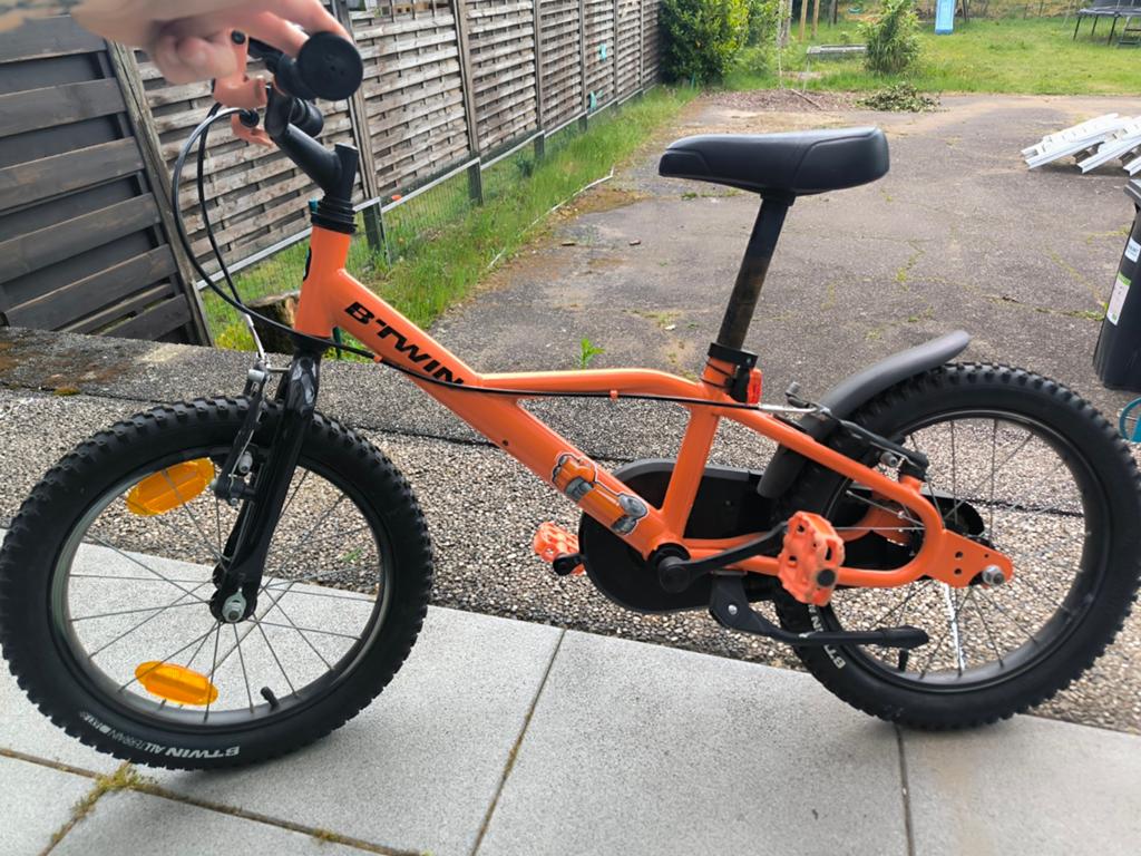 Kinderfiets, Ophalen
