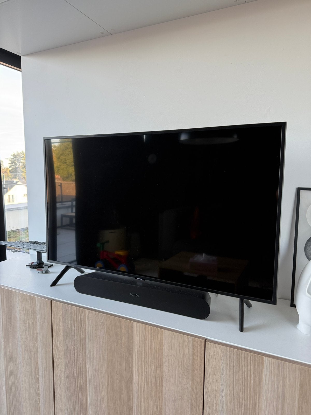 Samsung 43” QLED 4K Smart TV, TV, Hi-fi & Vidéo, QLED, Enlèvement, Utilisé, Samsung