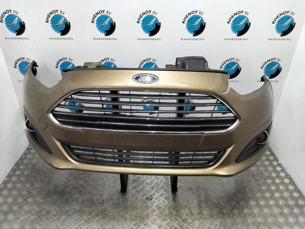 FORD FIESTA MK6 CB1 1.6D Titanium Econetic VOORBUMPER 2013, Gebruikt, Voor, Ophalen of Verzenden, Stiba lid