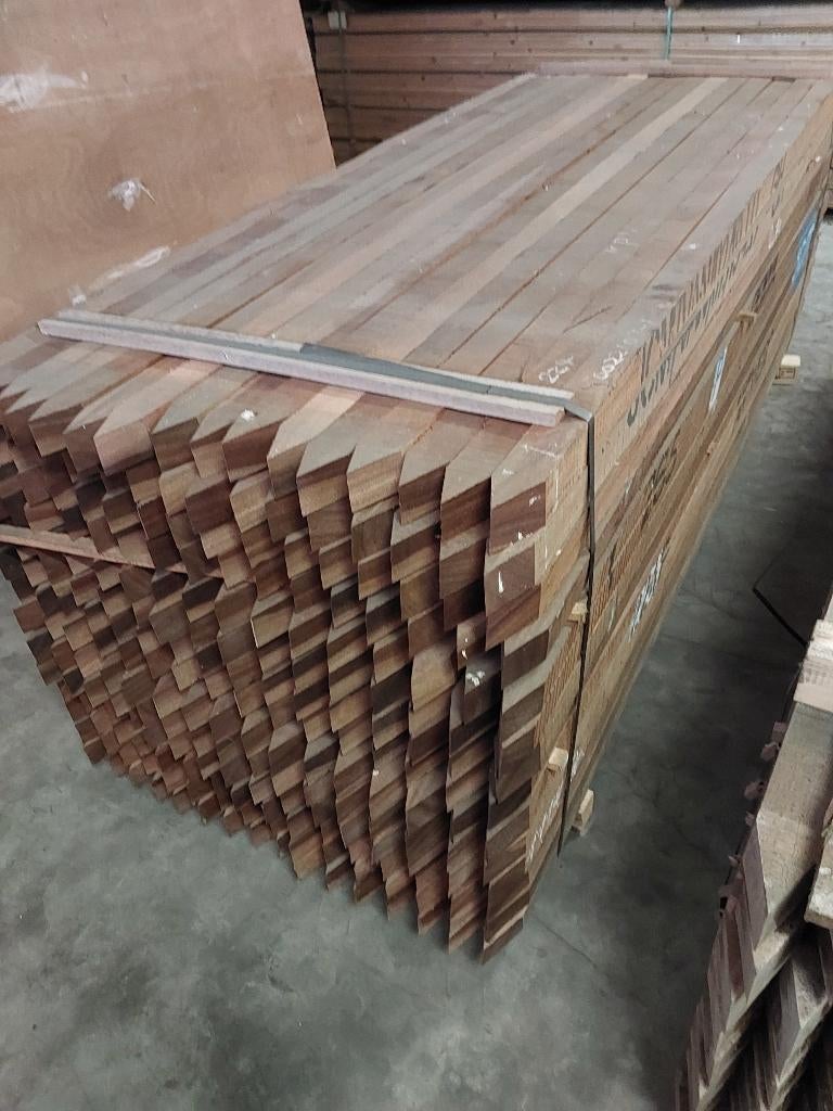 60x60 x 2,70m okan harrdhout 224 stuks pak prijs 10 euro pe, Ophalen, Nieuw