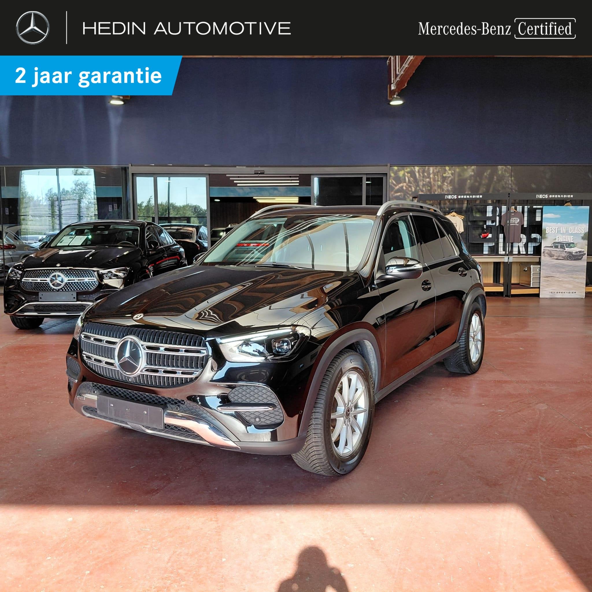 Mercedes-Benz GLE-Klasse 350 DE 4MATIC Business Line | MEmor, Stof, Gebruikt, Zwart, GLE