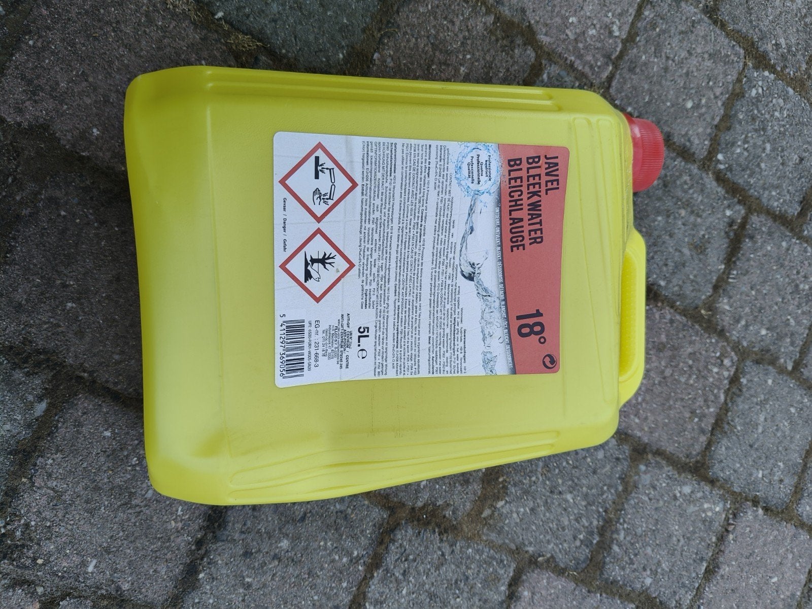Gratis 30 lege bussen van javel, Ophalen