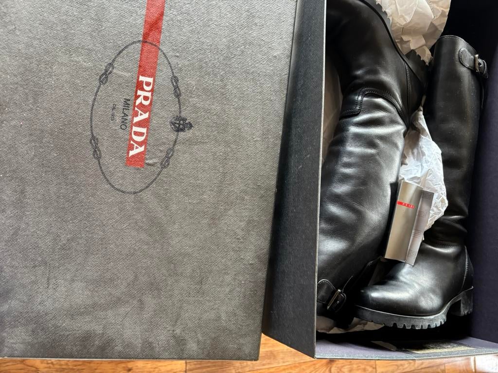 Prada calzatura donna maat 36,5 nieuwstaat, Ophalen