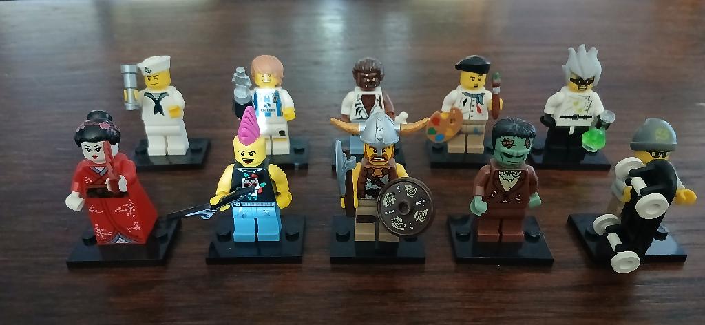 Lego Minifigures Serie 4 ( 10 st ), Kinderen en Baby's, Ophalen, Compleet, Lego, Zo goed als nieuw