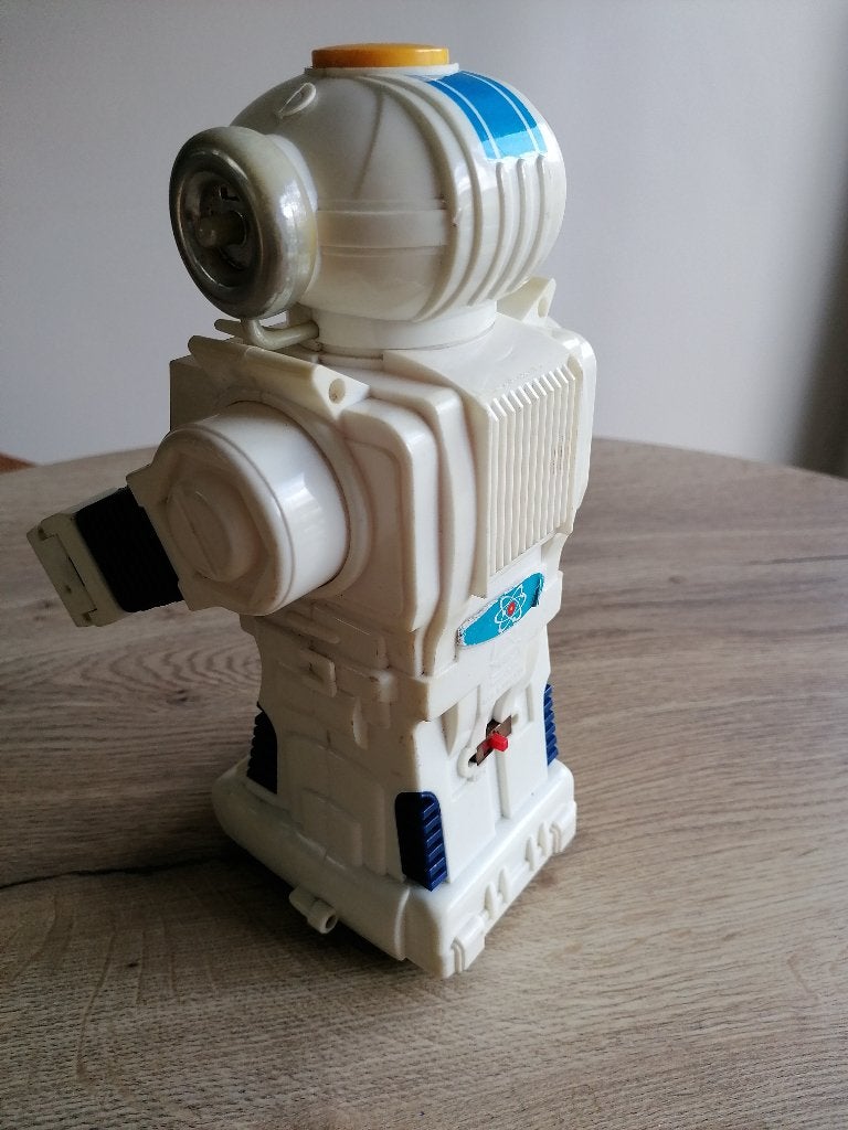 Vintage speelgoed robot, Verzamelen, Verzenden, Gebruikt