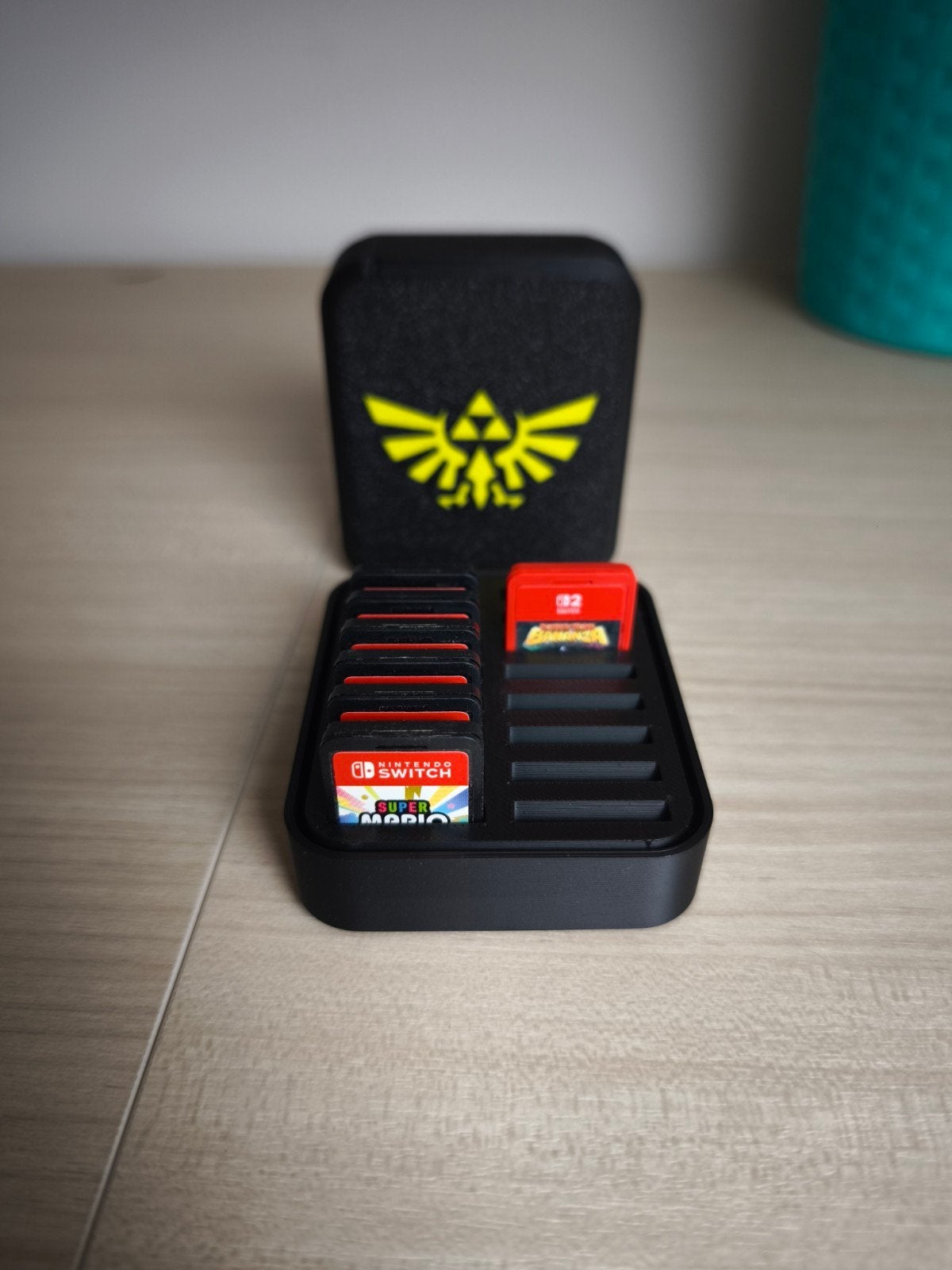 étui de rangement Zelda pour les cartouches switch/switch 2, Enlèvement ou Envoi, Comme neuf, Autres types, Sans fil