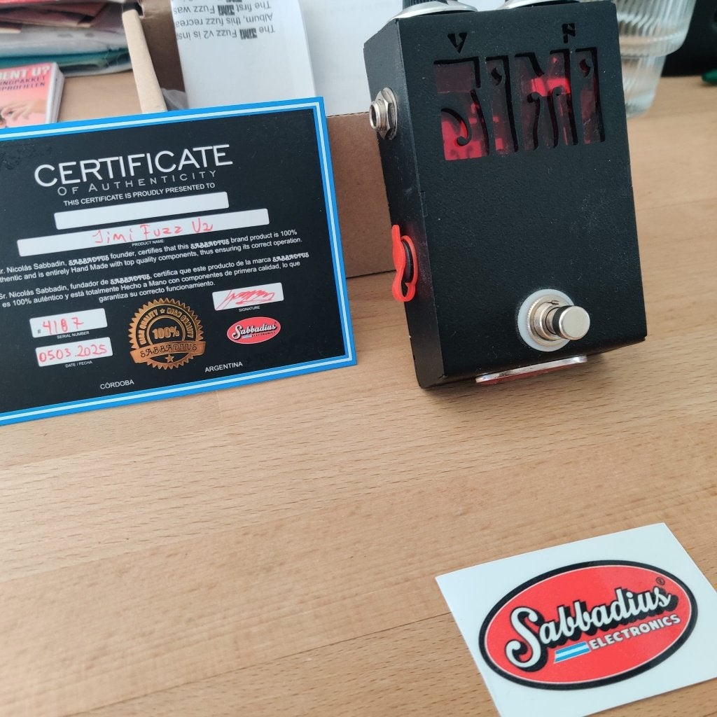 sabbadius jimi fuzz v2, Enlèvement ou Envoi, Neuf