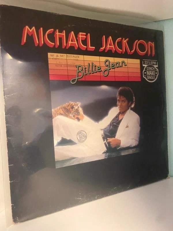 Michael Jackson – Billie Jean 12" Maxi-single, Envoi, Utilisé, Pop