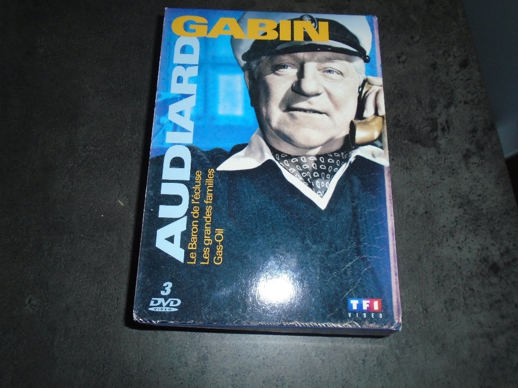 DVD - CLASSIQUES - GABIN AUDIARD - 3 DVDs, CD & DVD, DVD | Classiques, Enlèvement ou Envoi, Comme neuf, Français, Drame