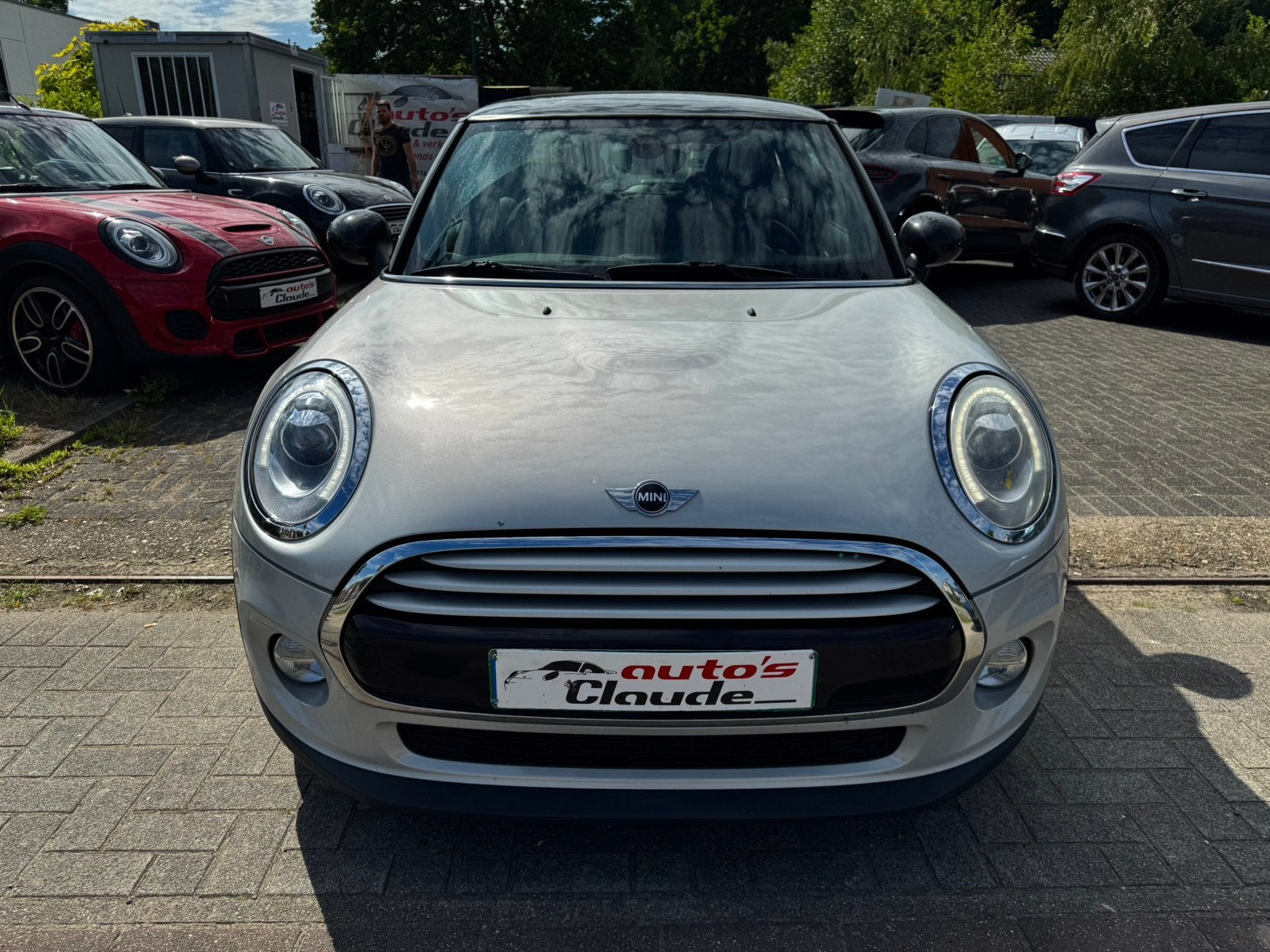 Mini Cooper D automaat, Auto's, Mini, 4 zetels, Bedrijf, 1500 cc, Zilver of Grijs