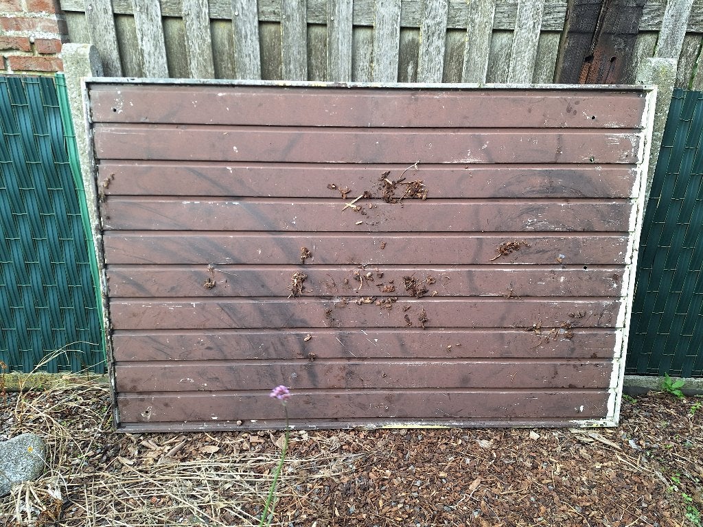 metalen platen, Ophalen, Gebruikt