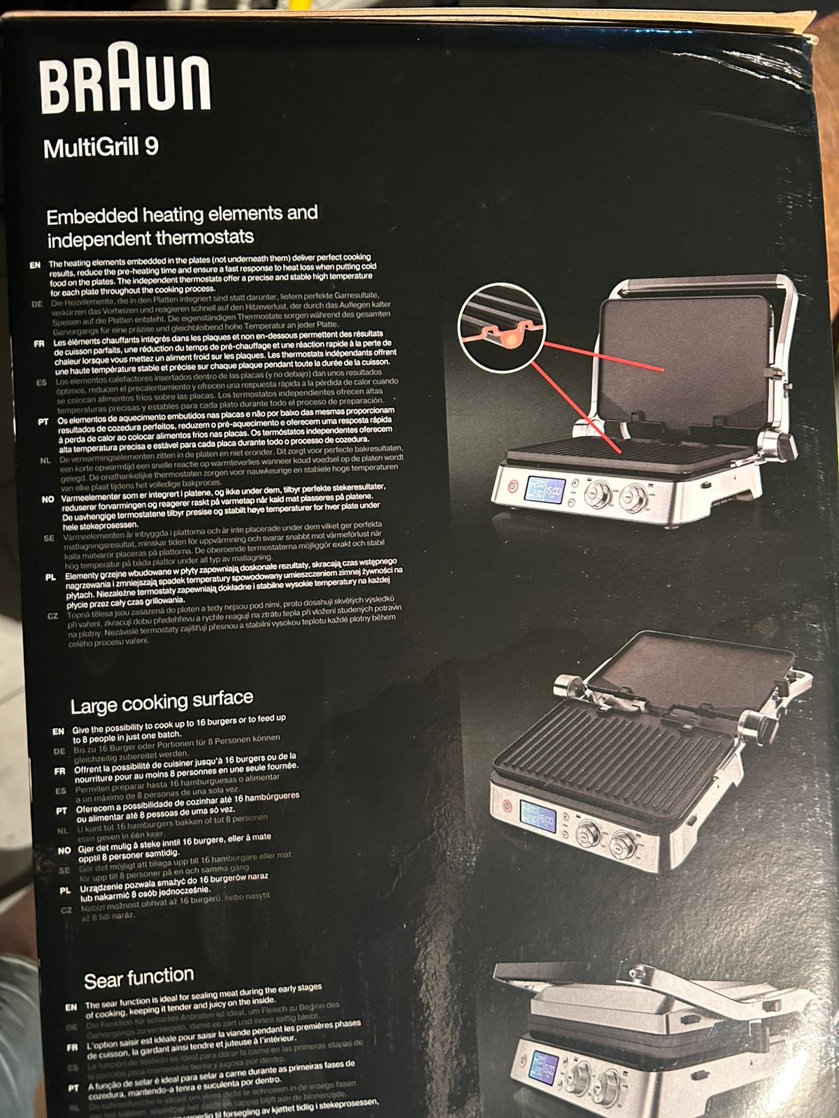 Multigrill, Ophalen, Zo goed als nieuw