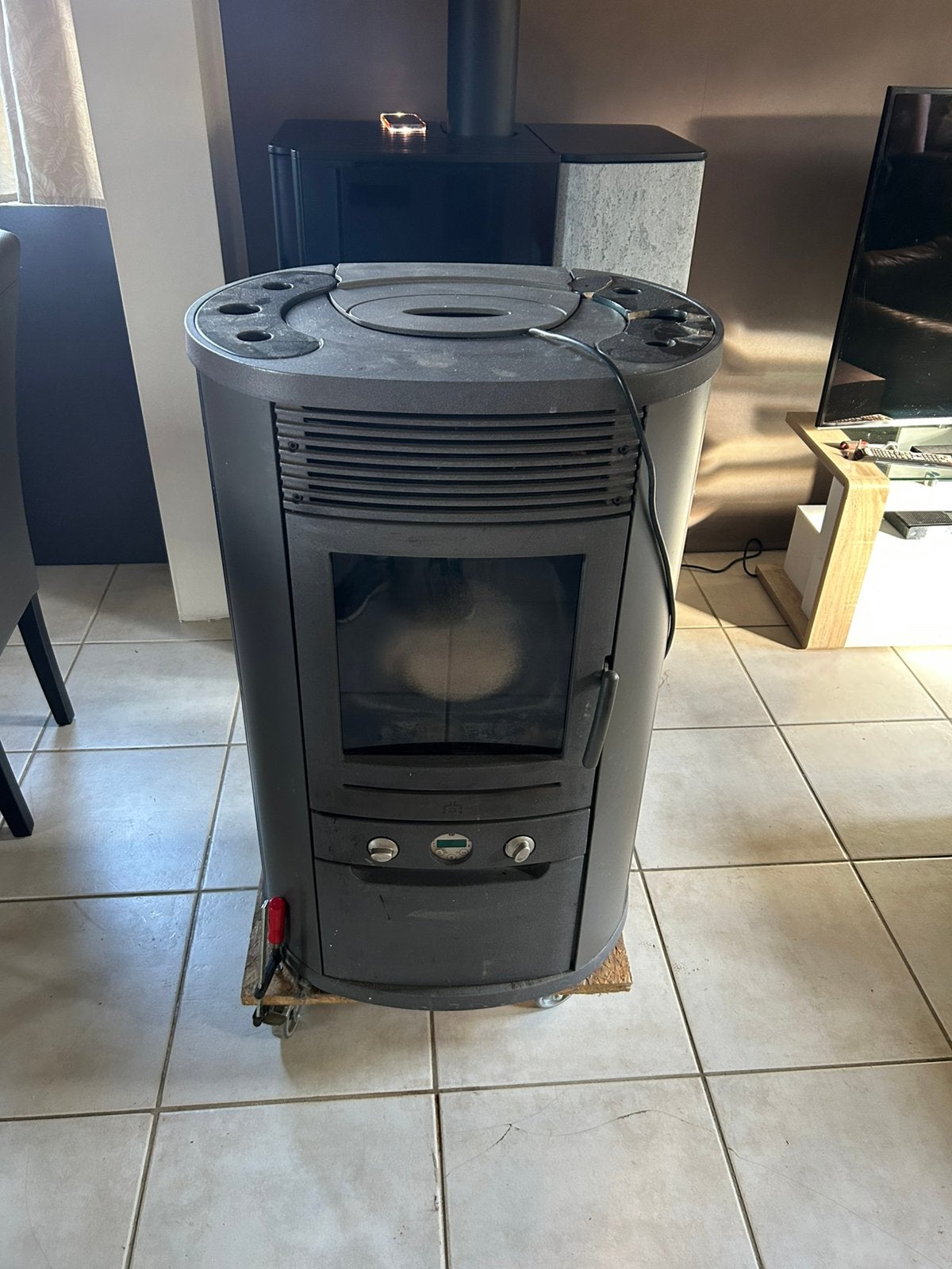 Poele a pellet Edilkamin, Enlèvement, Utilisé, Autres carburants, Poêle à granulés