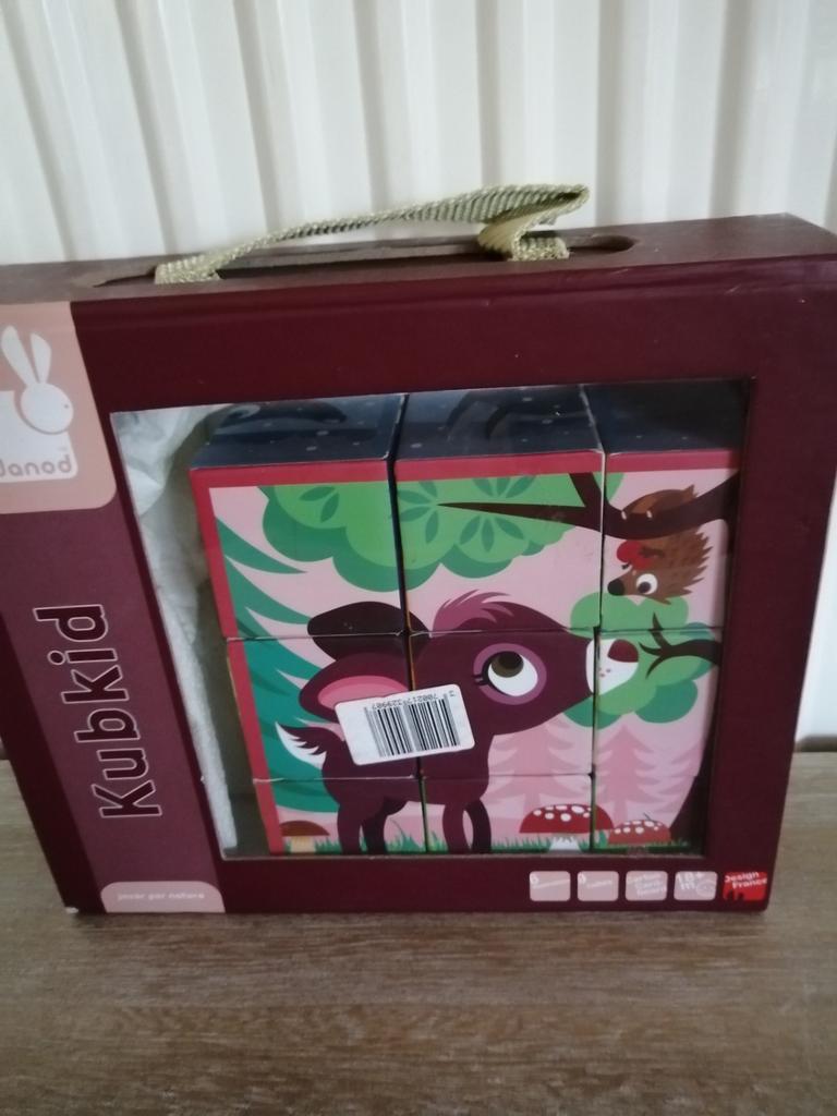 Janod blokkenpuzzel, Ophalen of Verzenden