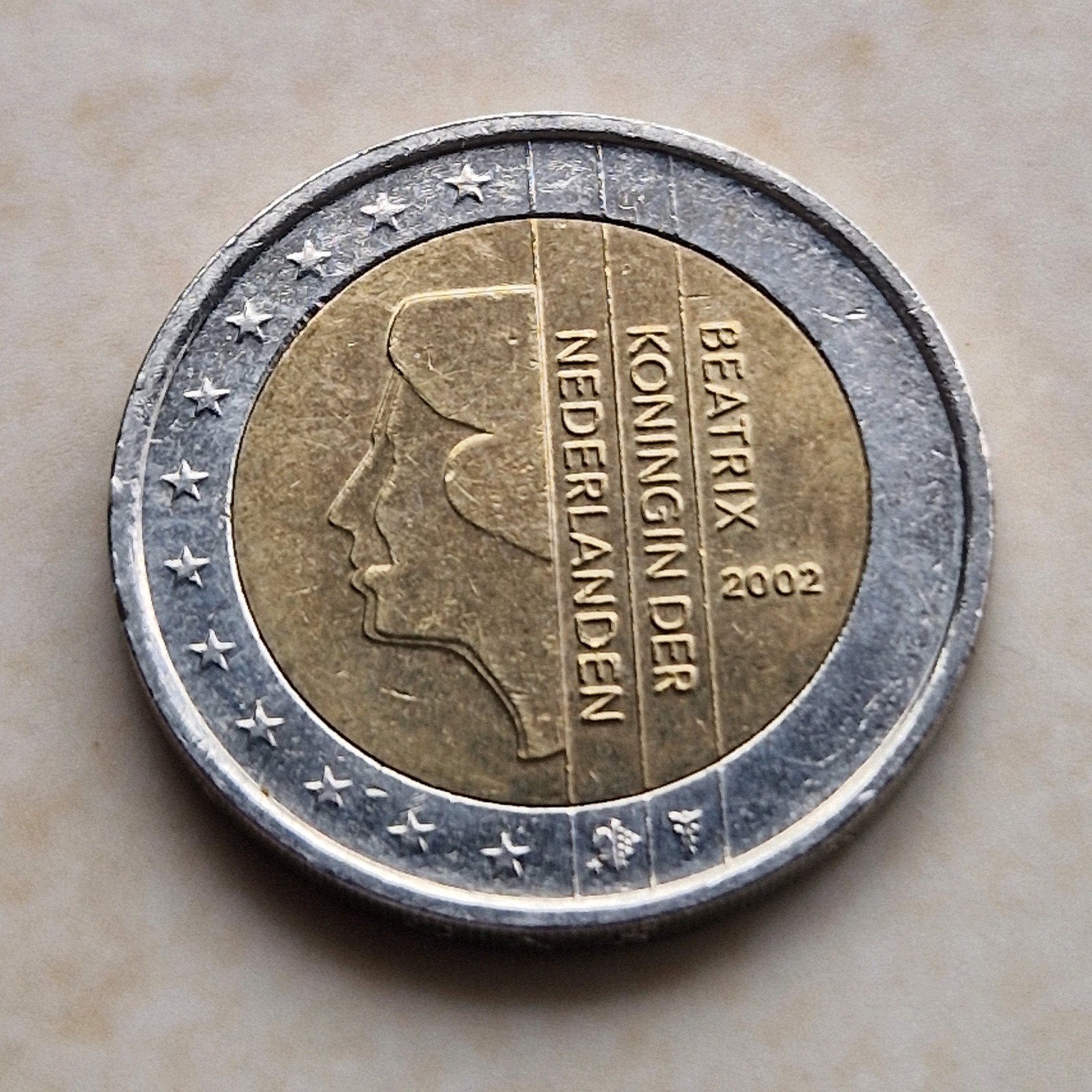 2002 Netherlands , 2 Euro Coin, Postzegels en Munten, Munten | Europa | Euromunten, Ophalen of Verzenden, 2 euro