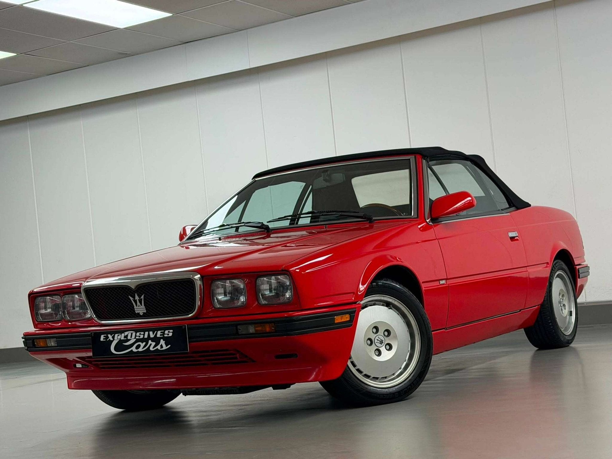 Maserati Biturbo SPIDER ZAGATO 2.0 V6 / AM333 / 1 OF 122 ex, Autos, Rouge, 164 kW, Entreprise, Boîte manuelle