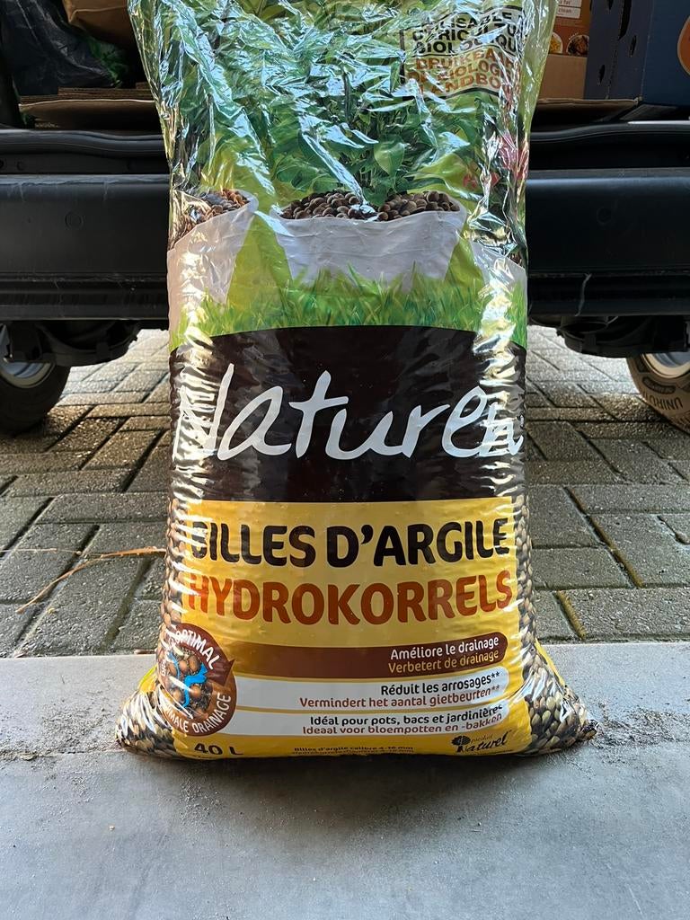 Naturen hydrokorrels 40ltr, Ophalen, Hydrokorrels