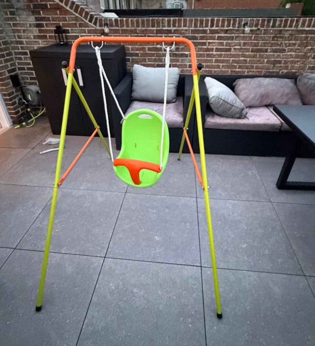 Schommel baby, Ophalen, Schommel