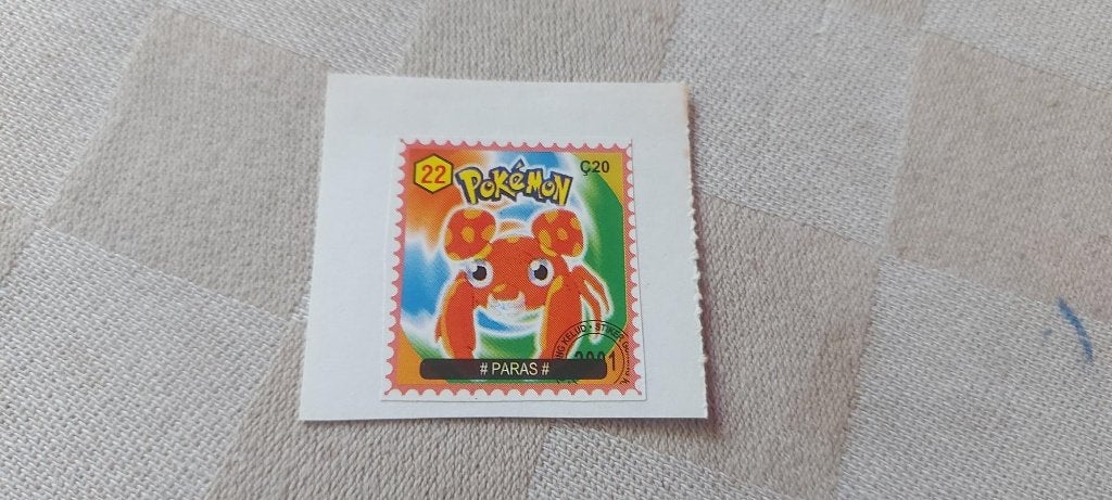 Timbre Pokemon rare en édition limitée Violet, Enlèvement ou Envoi, Neuf, Autres types