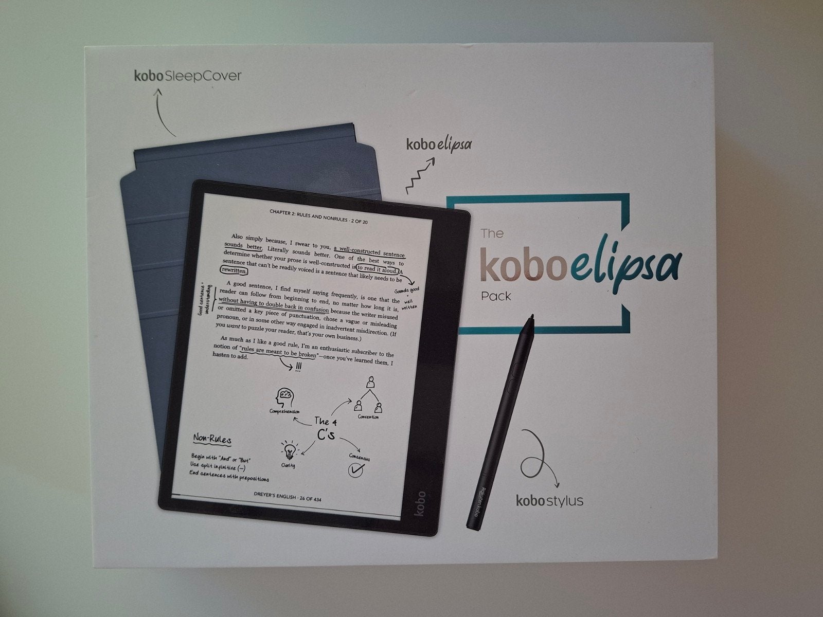 Rakuten Kobo Elipsa e-reader met Stylus -pen, Computers en Software, E-readers, Bluetooth, Touchscreen, Ophalen