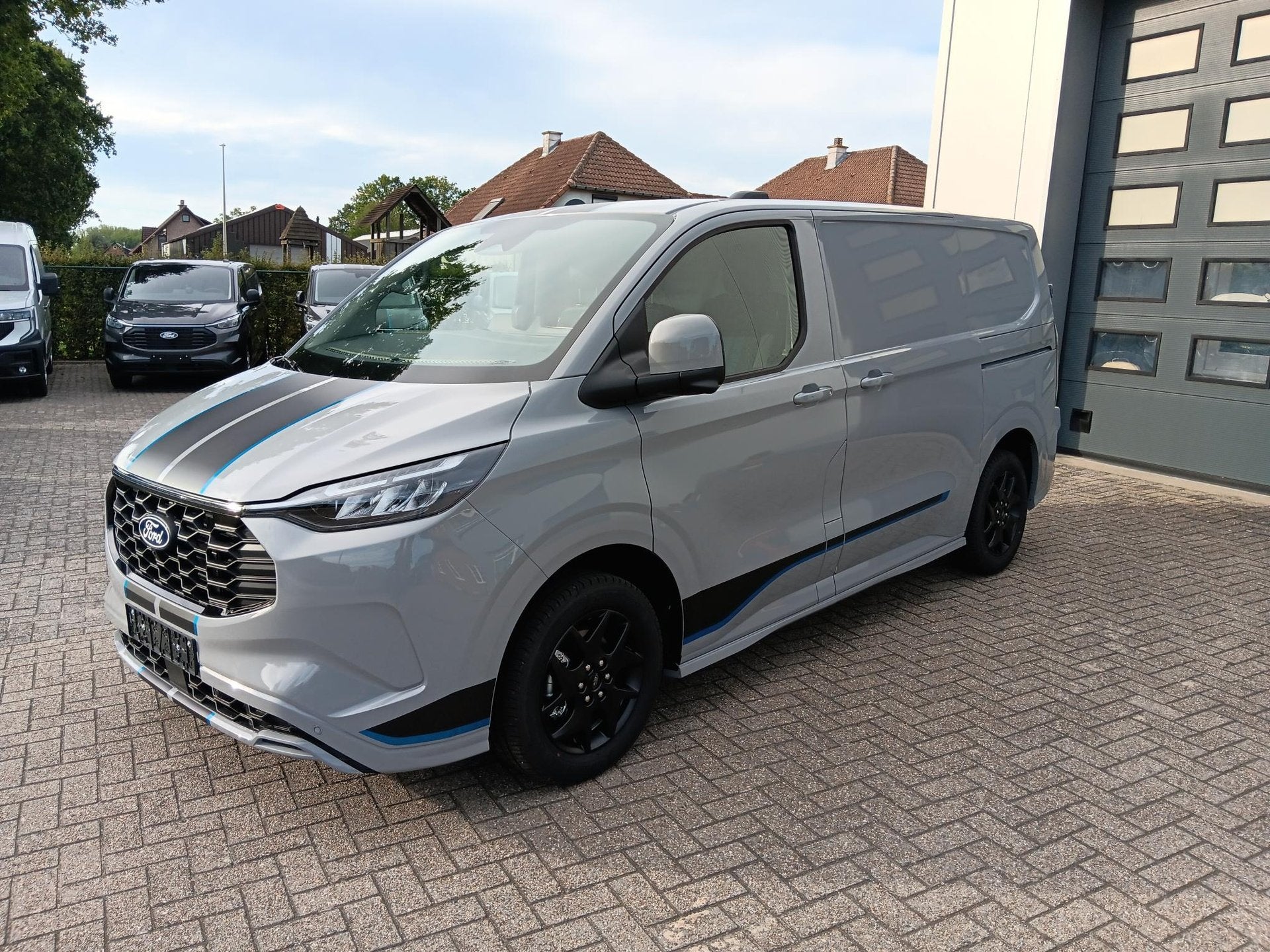 Ford Transit Custom SPORT L2 PHEV hybride driver ass pack 6, Autos, Neuf, Achat, 6 portes, Euro 6