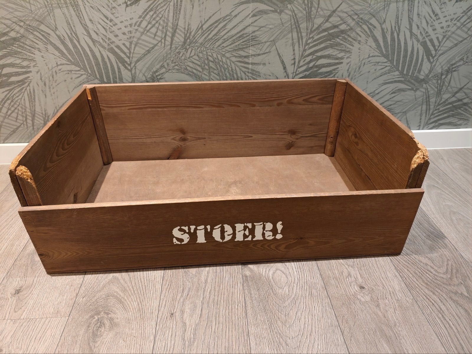 Stoer! Houten hondenmand 90x55, Ophalen