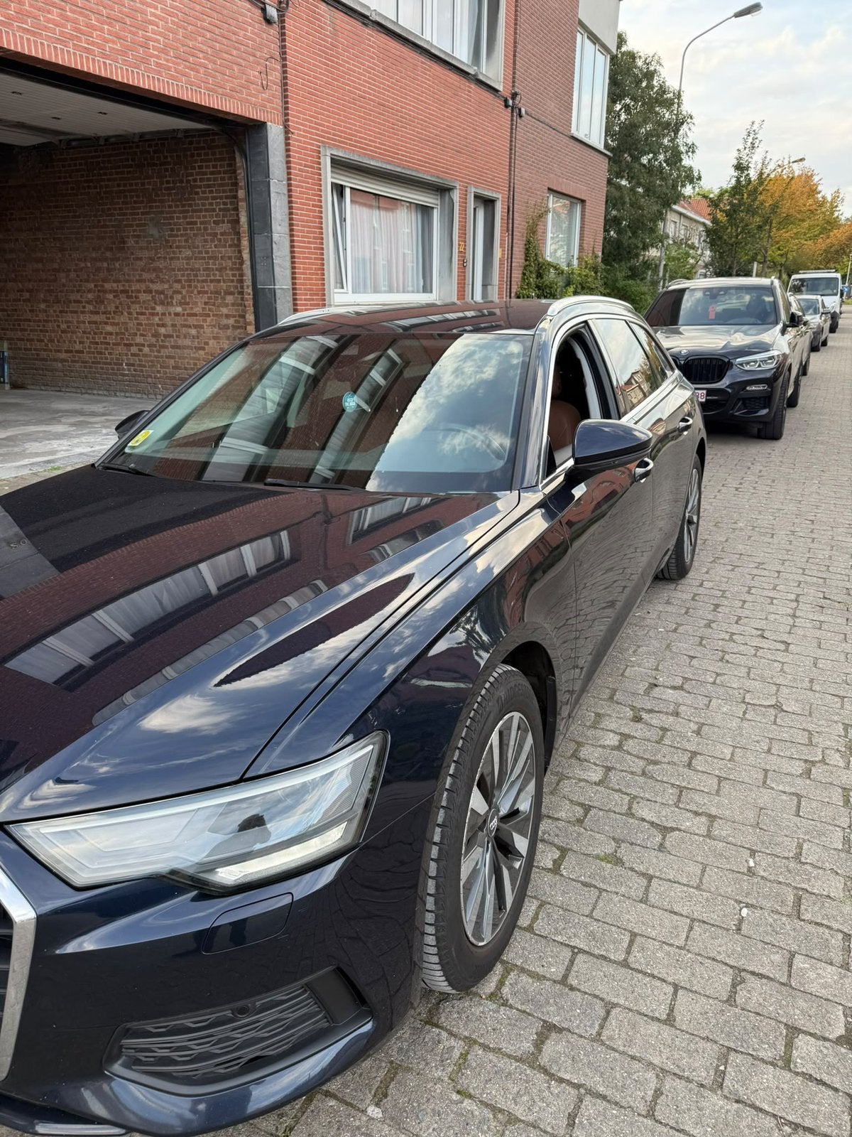 Audi A6 Avant 2019, Automaat, Euro 6, Blauw, Leder