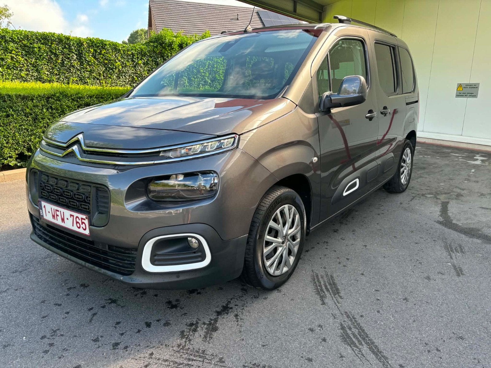 citroen berlingo, Autos, Argent ou Gris, Achat, Boîte manuelle, Noir