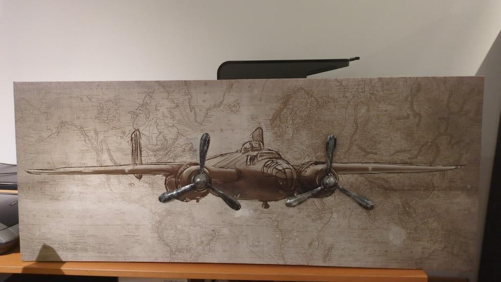Canvas B-25 Mitchell, Enlèvement