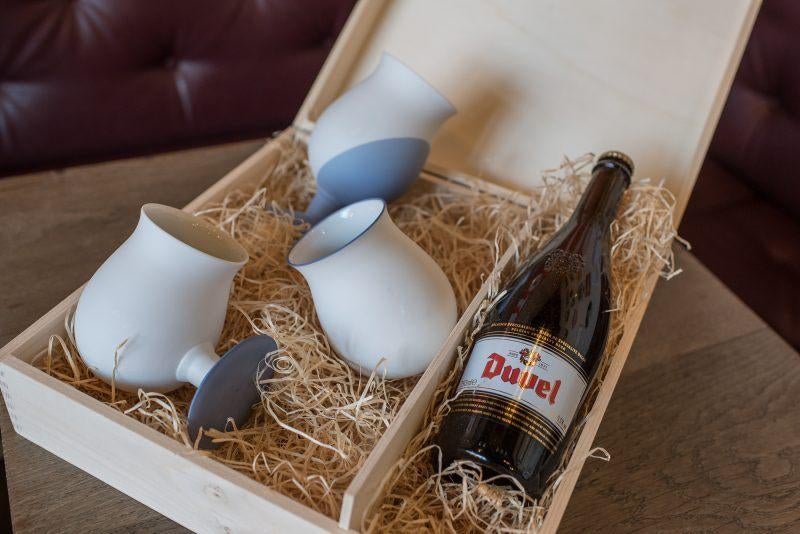 Duvel Collection - Studio Pieter Stockmans glazen, Verzamelen, Biermerken, Nieuw, Glas of Glazen, Duvel, Ophalen