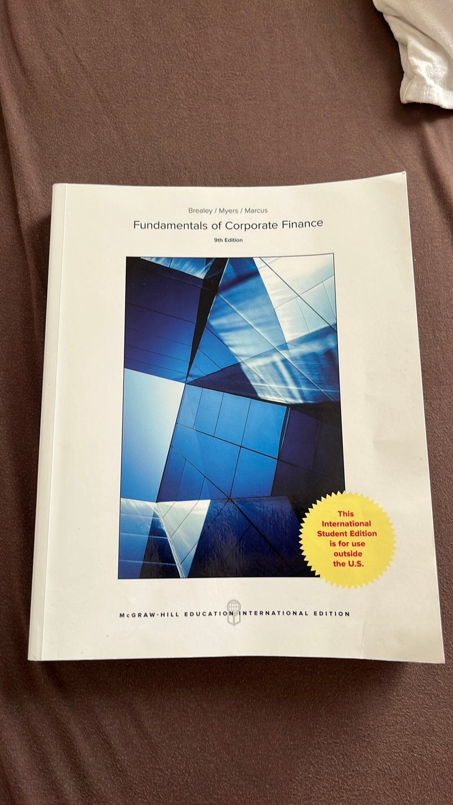 Fundamentals of corporate Finance 9th edition, Enlèvement ou Envoi, Comme neuf