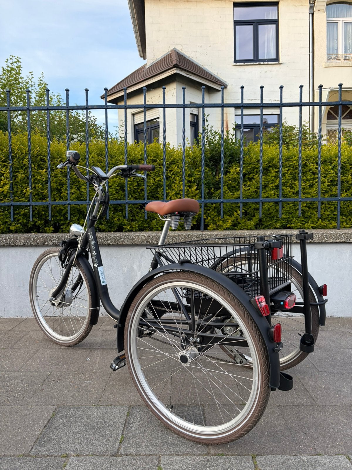 Tri-Bike elektrische driewieler ondersteuning, nieuwstaat, Ophalen of Verzenden, Zo goed als nieuw, Elektrische rolstoel