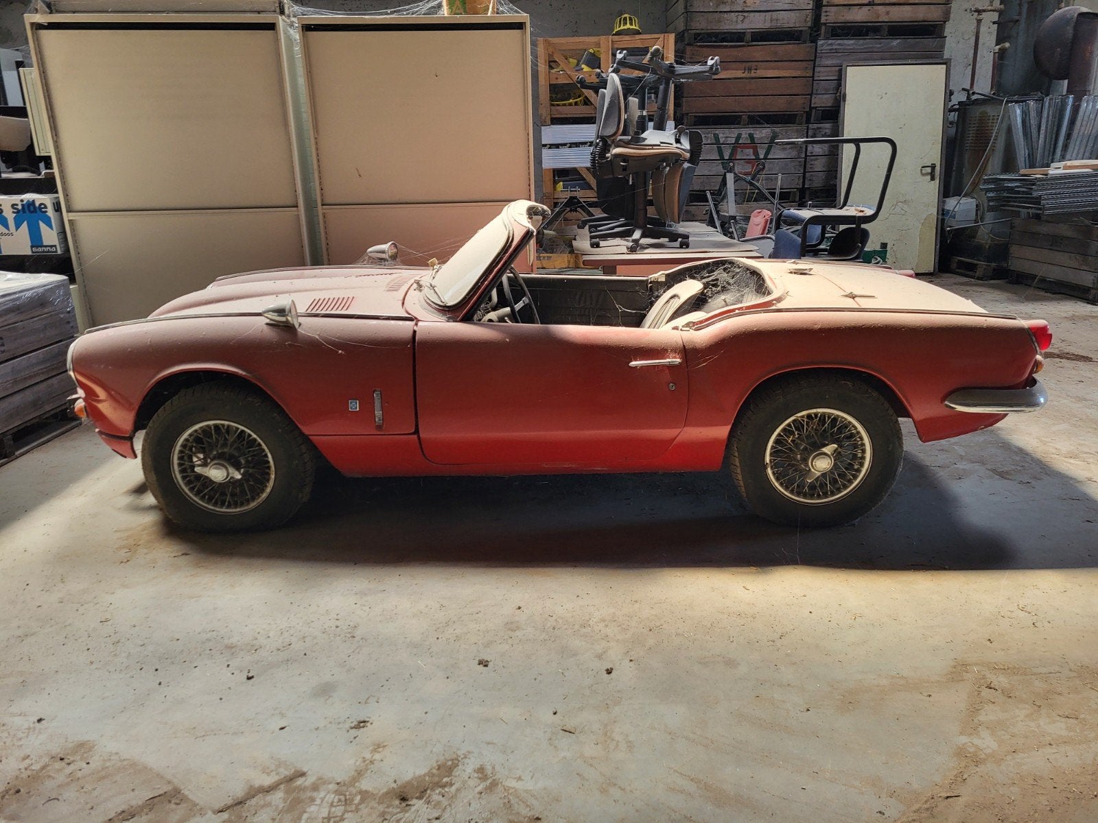 Triumph spitfire 1967 (rijdend project), Auto's, Triumph, Particulier, Te koop, Spitfire