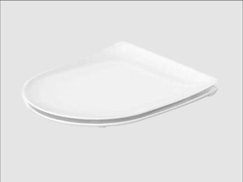 Siège de toilette compact Duravit Soleil by Starck, blanc 6x, Bricolage & Construction, Enlèvement, Neuf, Toilettes