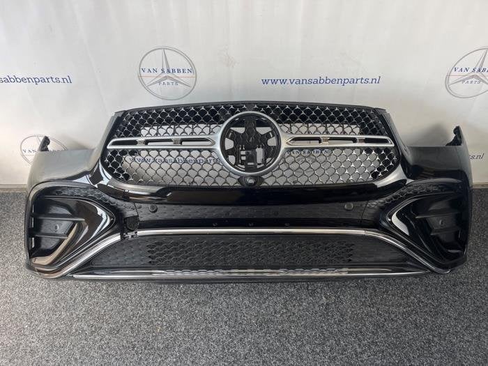 Voorbumper van een Mercedes GLE (197), Gebruikt, -, Bumper, -