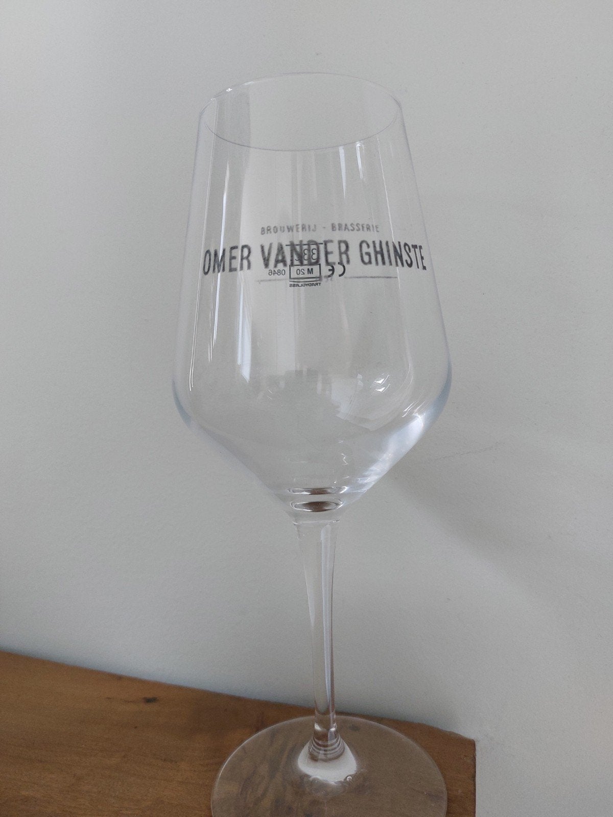 Omer glas op voet, Collections, Enlèvement ou Envoi