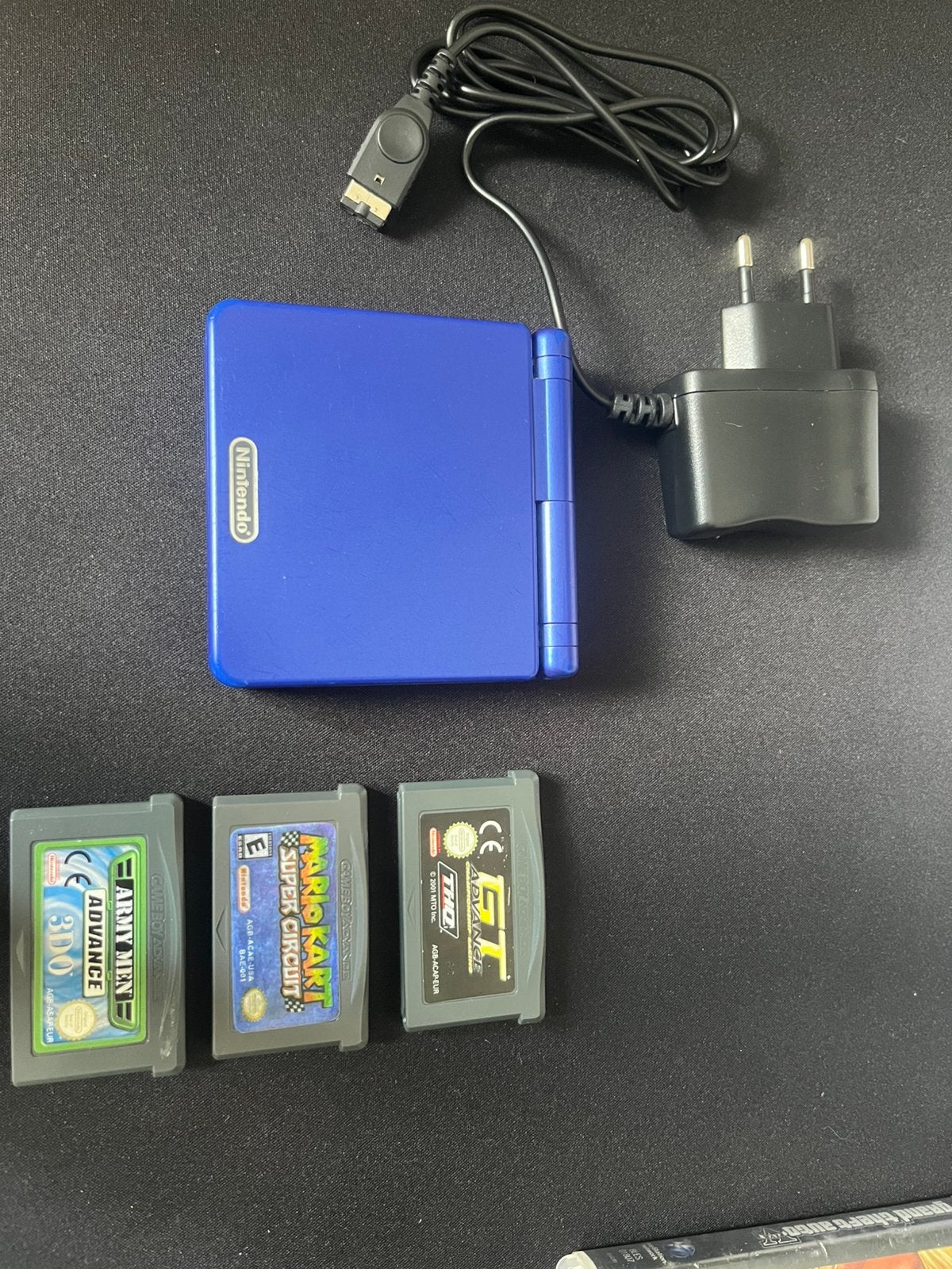 Game boy advance sp bleu cobalt plus 3 jeux, Games en Spelcomputers, Spelcomputers | Nintendo Game Boy, Ophalen, Gebruikt, Game Boy Advance SP