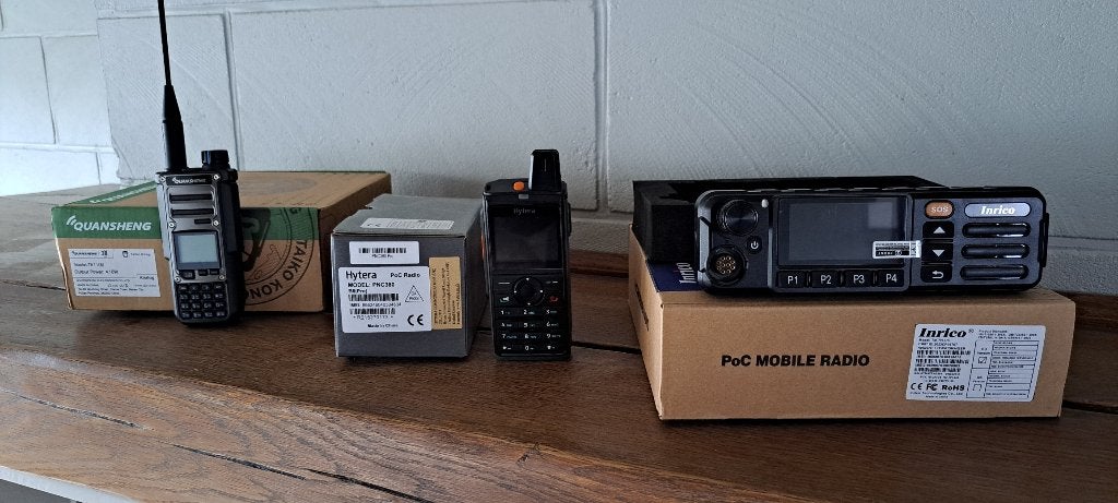 Inrico . Hytera . Quansheng, Télécoms, Talkies-walkies & Walkies-talkies, Comme neuf, Talkie-walkie ou Walkie-talkie, Enlèvement