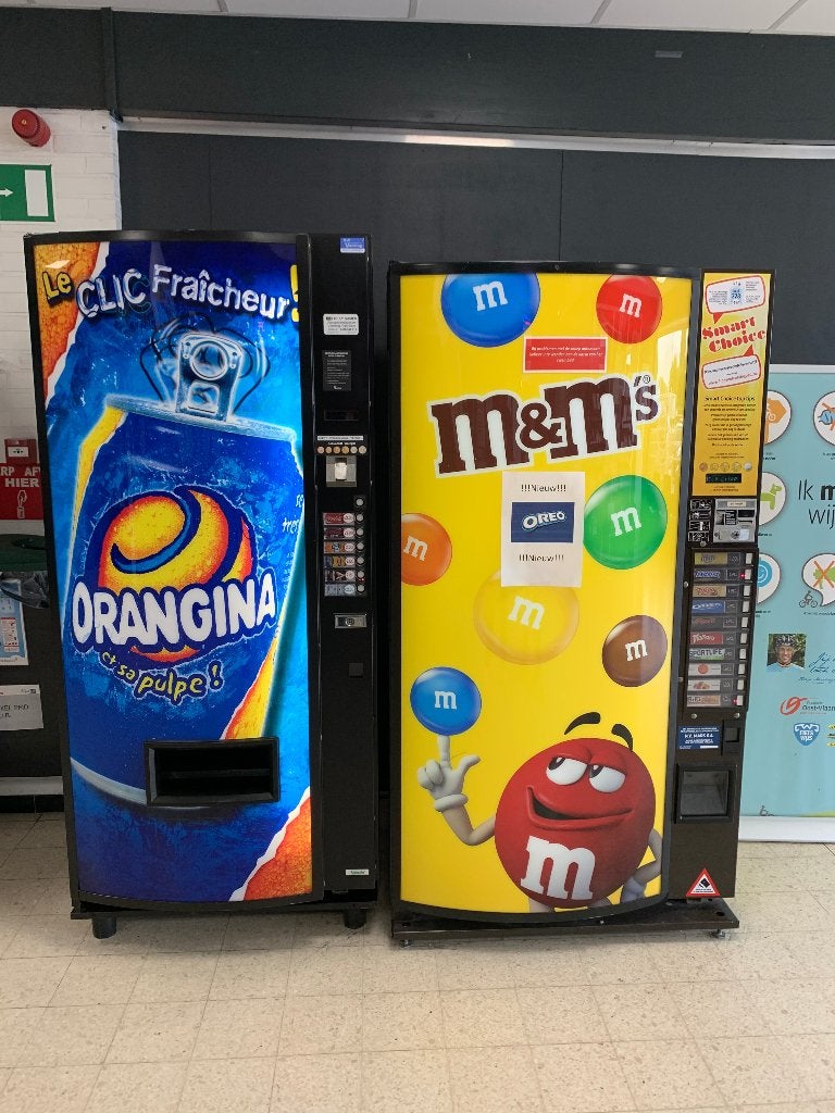 Drank/snoep/vending automaat TE HUUR, Ophalen of Verzenden, Gebruikt