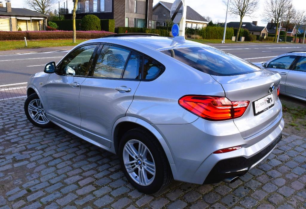BMW X4 2.0d xDrive20/M SPORT/MEGA FULL/GARANTIE, Cuir, Argent ou Gris, Euro 6, Entreprise