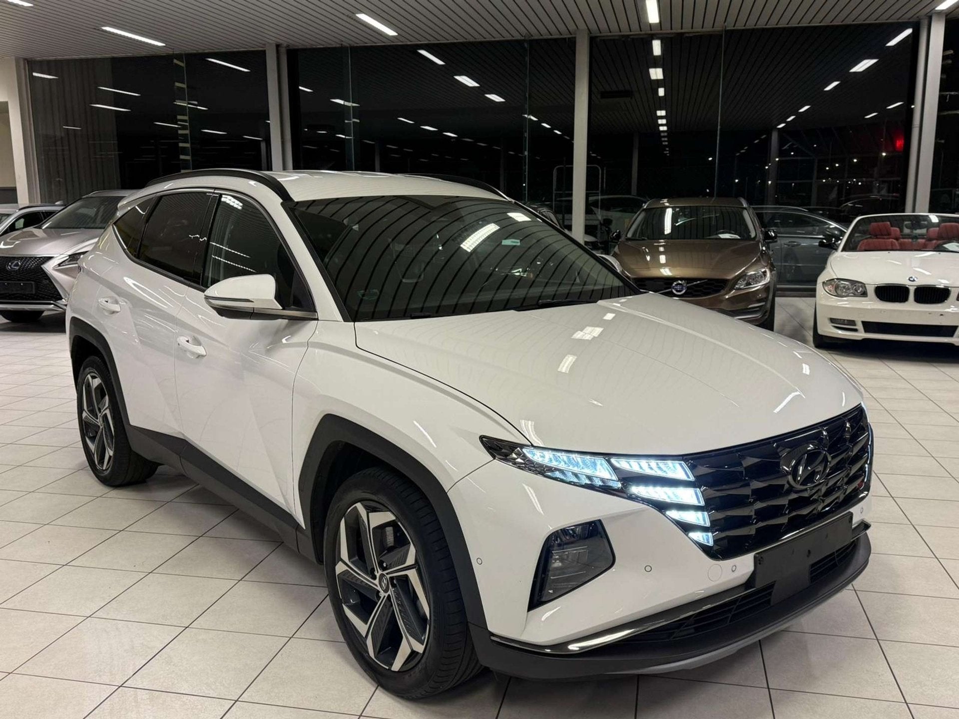Hyundai TUCSON Tucson, Auto's, Automaat, Dealer onderhouden, 4 cilinders, Wit