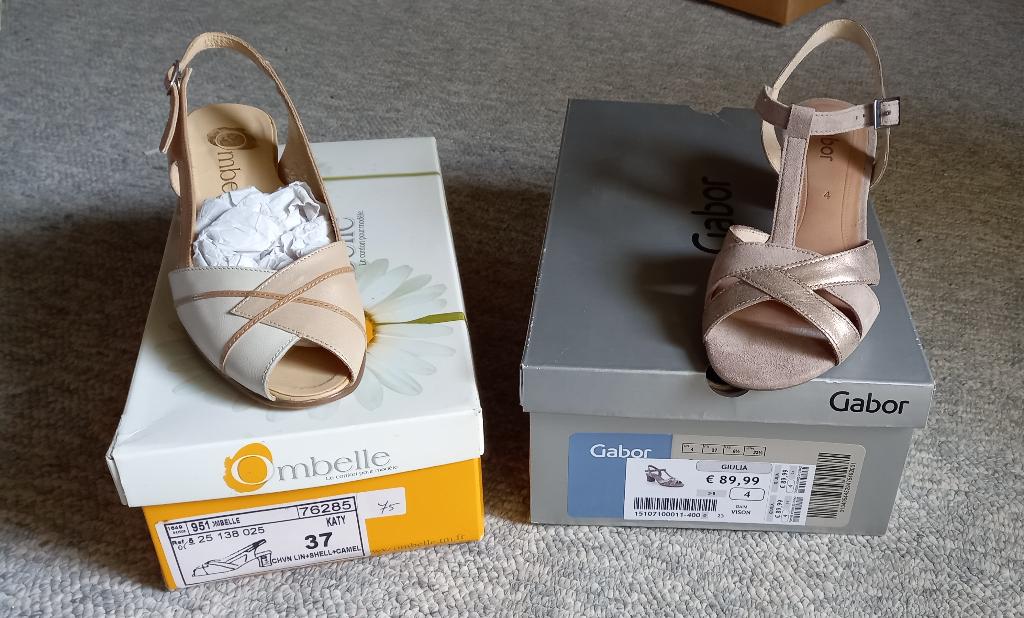 Lot de 10 paires chaussures neuves, Neuf, Autres couleurs, Gabor, Enlèvement