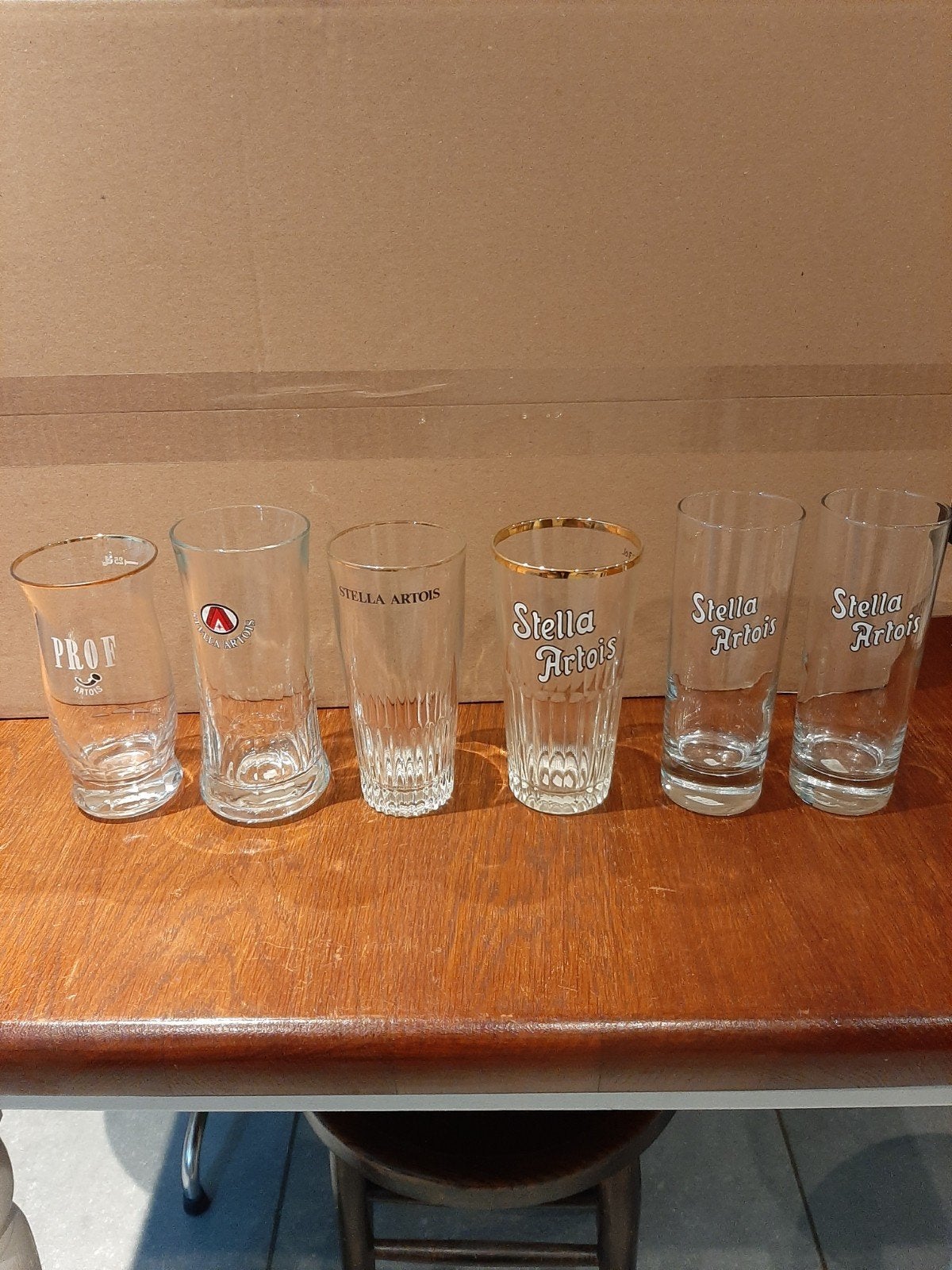 Stella Artois, Collections, Enlèvement