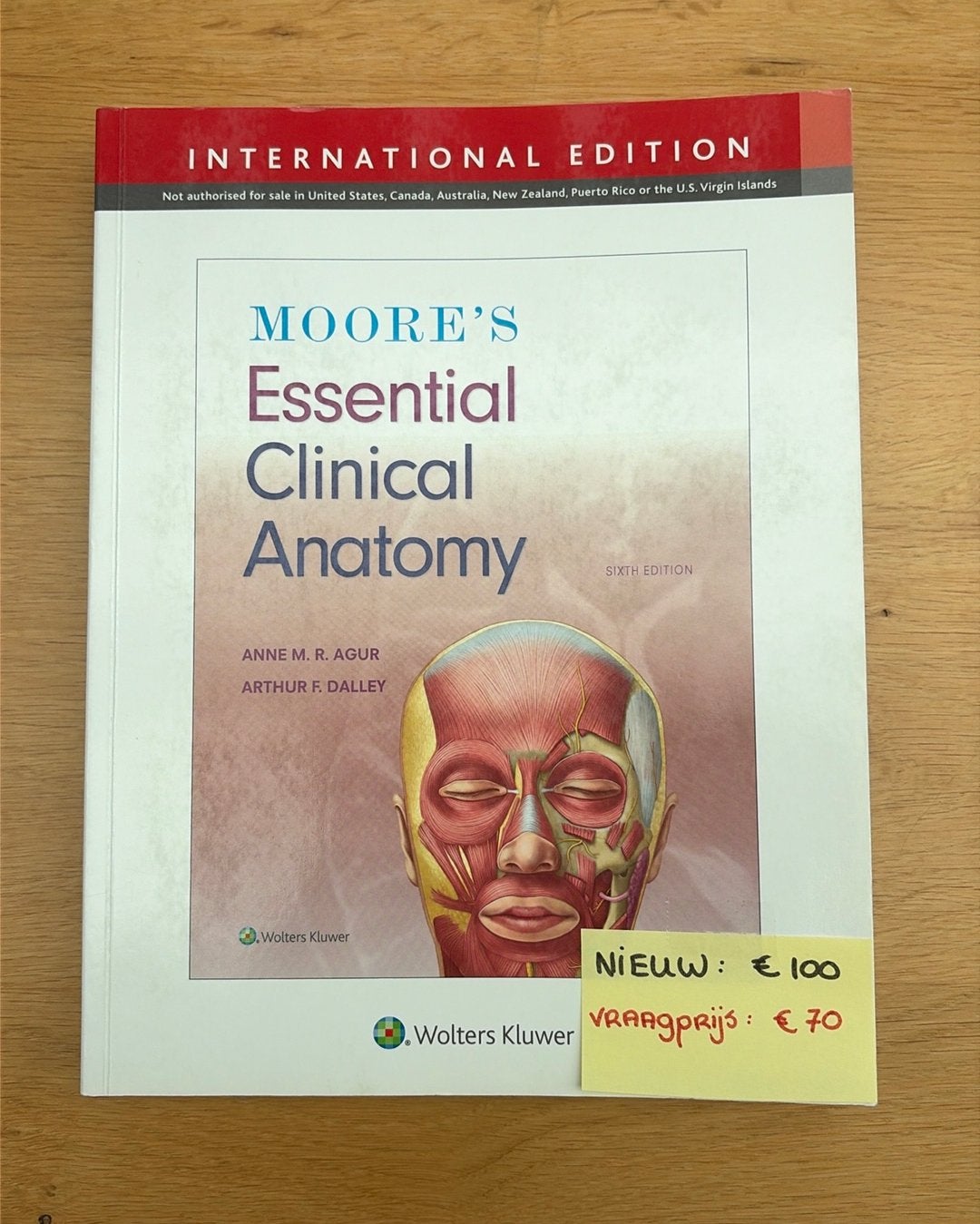 Moore’s Essential Clinical Anatomy, Livres, Enlèvement, Comme neuf